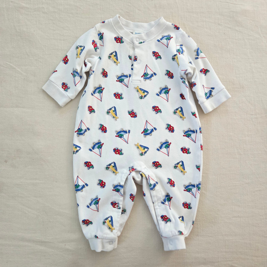 Vintage Toys Pattern Bodysuit 3-6 months