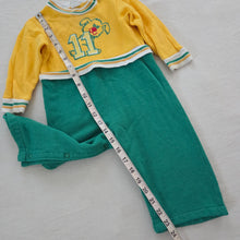 Load image into Gallery viewer, Vintage 70s Dog Color Block Bodysuit 12-18 months
