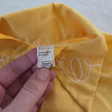 Load image into Gallery viewer, Vintage 70s Yellow Buttondown Shirt 3t
