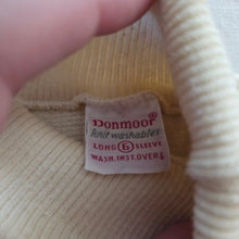 Load image into Gallery viewer, Vintage Cream Turtleneck 3t/4t
