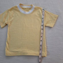 Load image into Gallery viewer, Vintage Light Yellow Tee 2t
