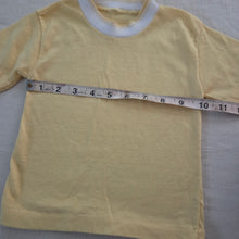 Load image into Gallery viewer, Vintage Light Yellow Tee 2t
