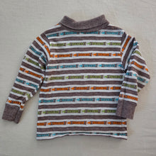 Load image into Gallery viewer, Vintage Crayons Striped Turtleneck 3t
