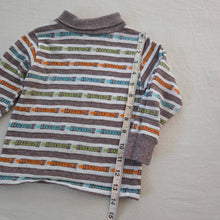 Load image into Gallery viewer, Vintage Crayons Striped Turtleneck 3t
