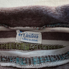 Load image into Gallery viewer, Vintage Crayons Striped Turtleneck 3t
