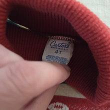 Load image into Gallery viewer, Vintage Sport Football Striped Turtleneck 3t
