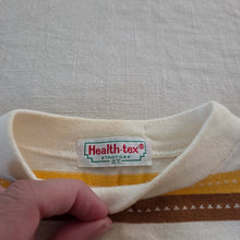 Load image into Gallery viewer, Vintage Healthtex Yellow/Brown Striped Shirt 2t
