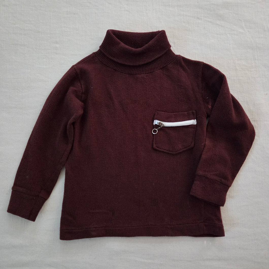 Vintage Donmoor Brown Turtleneck 3t
