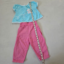 Load image into Gallery viewer, Vintage Bundle Butterfly Shirt + Pink Pants 12 months
