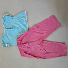 Load image into Gallery viewer, Vintage Bundle Butterfly Shirt + Pink Pants 12 months
