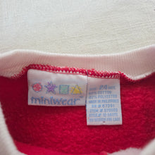 Load image into Gallery viewer, Vintage Matching Girly Sweats Set 12-18 months
