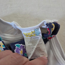 Load image into Gallery viewer, Vintage Cherry Floral Matching Set 12 months
