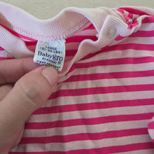 Load image into Gallery viewer, Vintage Pink Striped Matching Set 9-12 months
