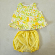 Load image into Gallery viewer, Vintage 60s Yellow Floral Bundle 12 months
