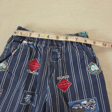 Load image into Gallery viewer, Vintage Oshkosh Train Striped Pants 3t
