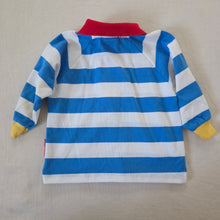 Load image into Gallery viewer, Vintage Oshkosh Primary Striped Long Sleeve 12 months
