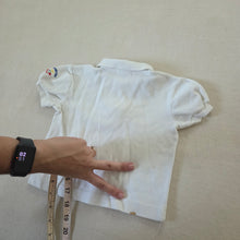 Load image into Gallery viewer, Vintage Oshkosh White Polo Shirt 12 months
