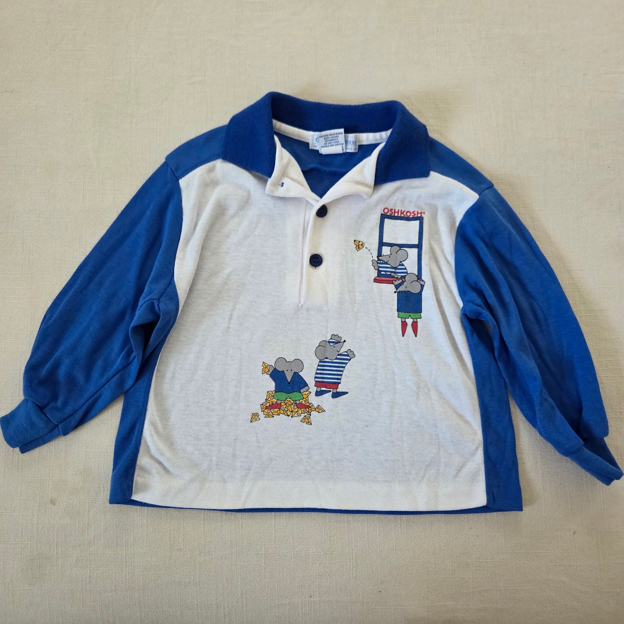 50S VINTAGE OSHKOSH B'GOSHコットン ツイル 長袖シャツ 50S VINTAGE OSHKOSH B'GOSHコットン ツイル 長袖シャツ