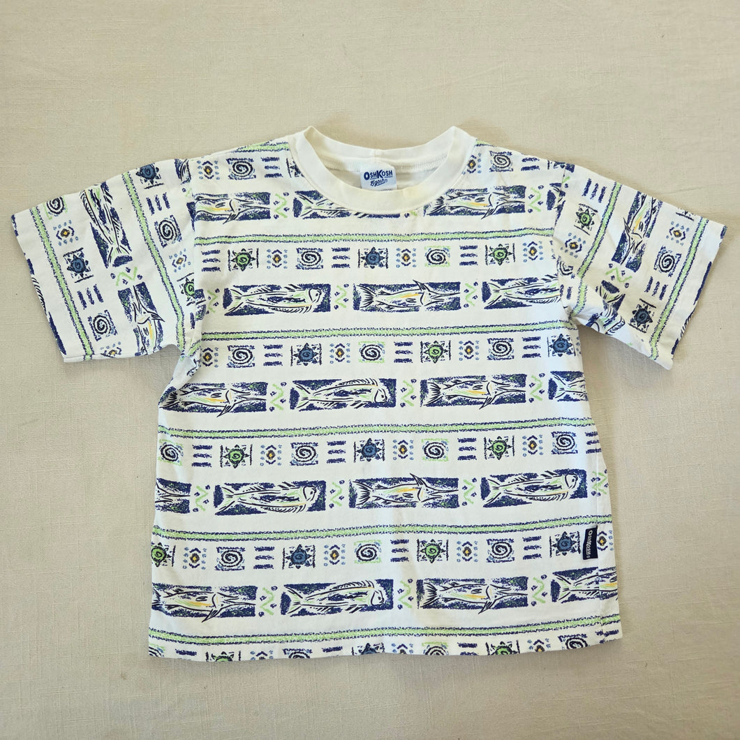 Vintage Oshkosh Swordfish Summery Tee kids 6/7