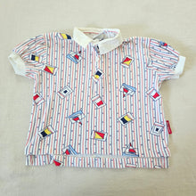 Load image into Gallery viewer, Vintage Oshkosh Nautical Shirt 2t
