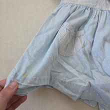 Load image into Gallery viewer, Vintage Oshkosh Dotted + Striped Dress/Bloomers Set 18 months
