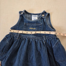 Load image into Gallery viewer, Vintage Oshkosh Mouse Embroidered Dress 12 months
