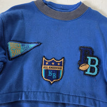 Load image into Gallery viewer, Vintage Bugle Boy Football Blue Crewneck 5t
