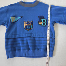 Load image into Gallery viewer, Vintage Bugle Boy Football Blue Crewneck 5t
