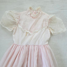 Load image into Gallery viewer, Vintage Pink Sheer Maxi Dress kids 6

