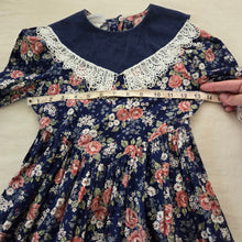 Load image into Gallery viewer, Vintage Bonnie Jean Floral Dress kids 8
