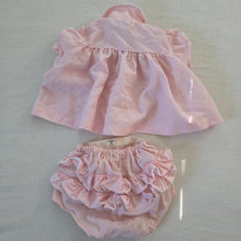Load image into Gallery viewer, Vintage 60s Pink Ruffle Bum Set 0-3 months
