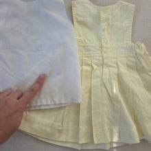 Load image into Gallery viewer, Vintage Bundle Hens Dress + Duck Top 3-6 months
