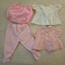 Load image into Gallery viewer, Vintage Bundle Girly Shirts + Bottoms 0-6 months
