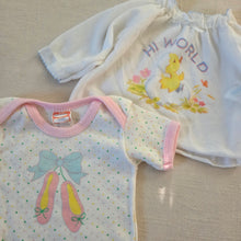 Load image into Gallery viewer, Vintage Baby Girl Shirts Bundle 0-3 months
