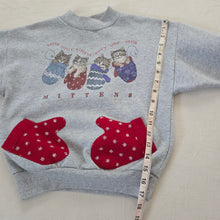 Load image into Gallery viewer, Vintage Kittens &amp; Mittens Crewneck kids 6/7
