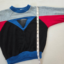 Load image into Gallery viewer, Vintage Color Block Crewneck 4t
