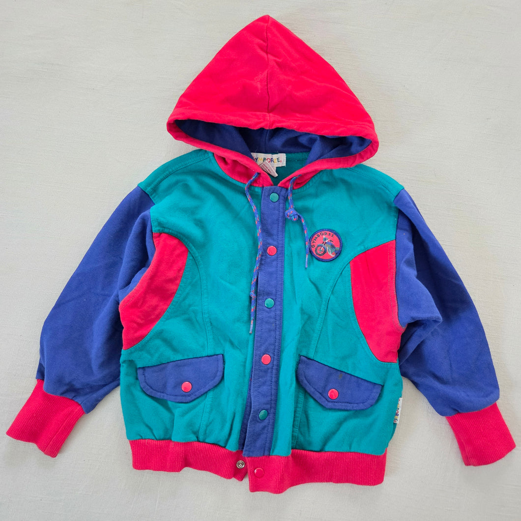 Vintage Gymboree Color Block Sweater 4t