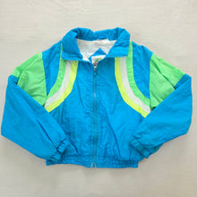 Load image into Gallery viewer, Vintage Neon Color Block Windbreaker 5t
