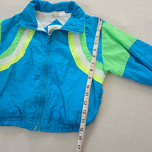 Load image into Gallery viewer, Vintage Neon Color Block Windbreaker 5t
