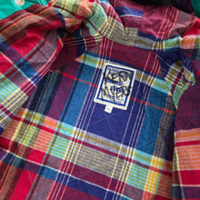Load image into Gallery viewer, Vintage Teal Flannel-Lined Raincoat kids 7
