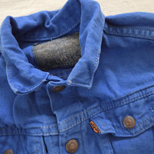 Load image into Gallery viewer, Vintage Levi&#39;s Royal Blue Trucker Jacket Orange Tab 4t/5t
