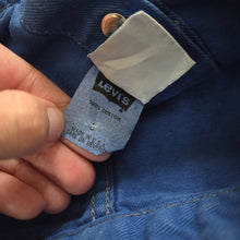 Load image into Gallery viewer, Vintage Levi&#39;s Royal Blue Trucker Jacket Orange Tab 4t/5t
