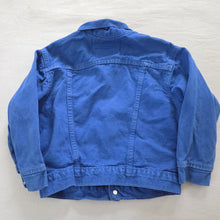 Load image into Gallery viewer, Vintage Levi&#39;s Royal Blue Trucker Jacket Orange Tab 4t/5t
