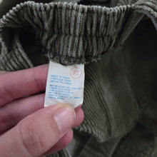 Load image into Gallery viewer, Vintage Fisherman Green Cord Overalls 3t
