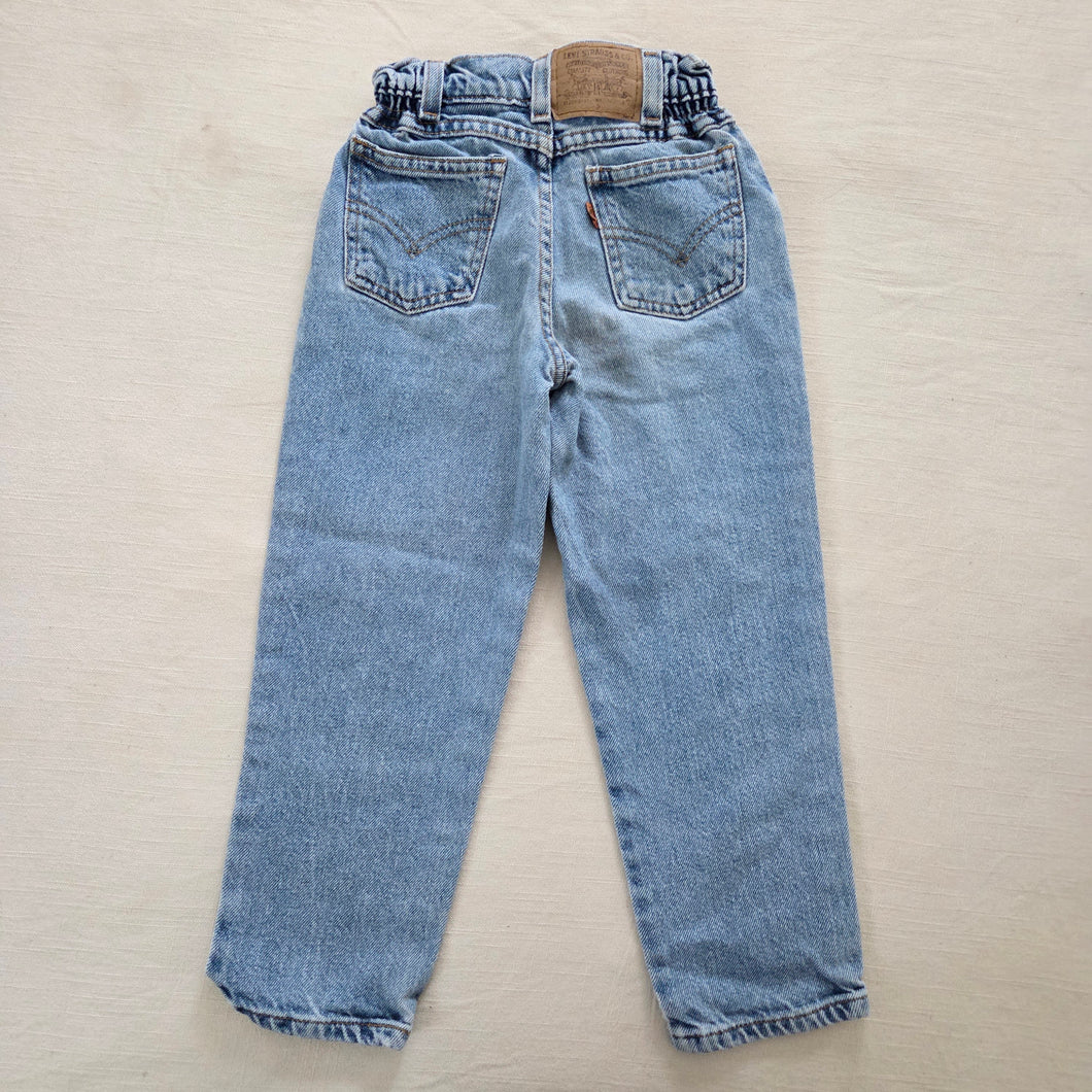 Vintage Levi's High Waist Jeans Orange Tab 5t