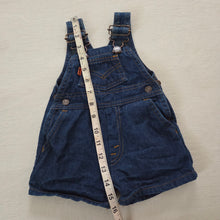 Load image into Gallery viewer, Vintage Levi&#39;s Denim Shortalls 6-9 months
