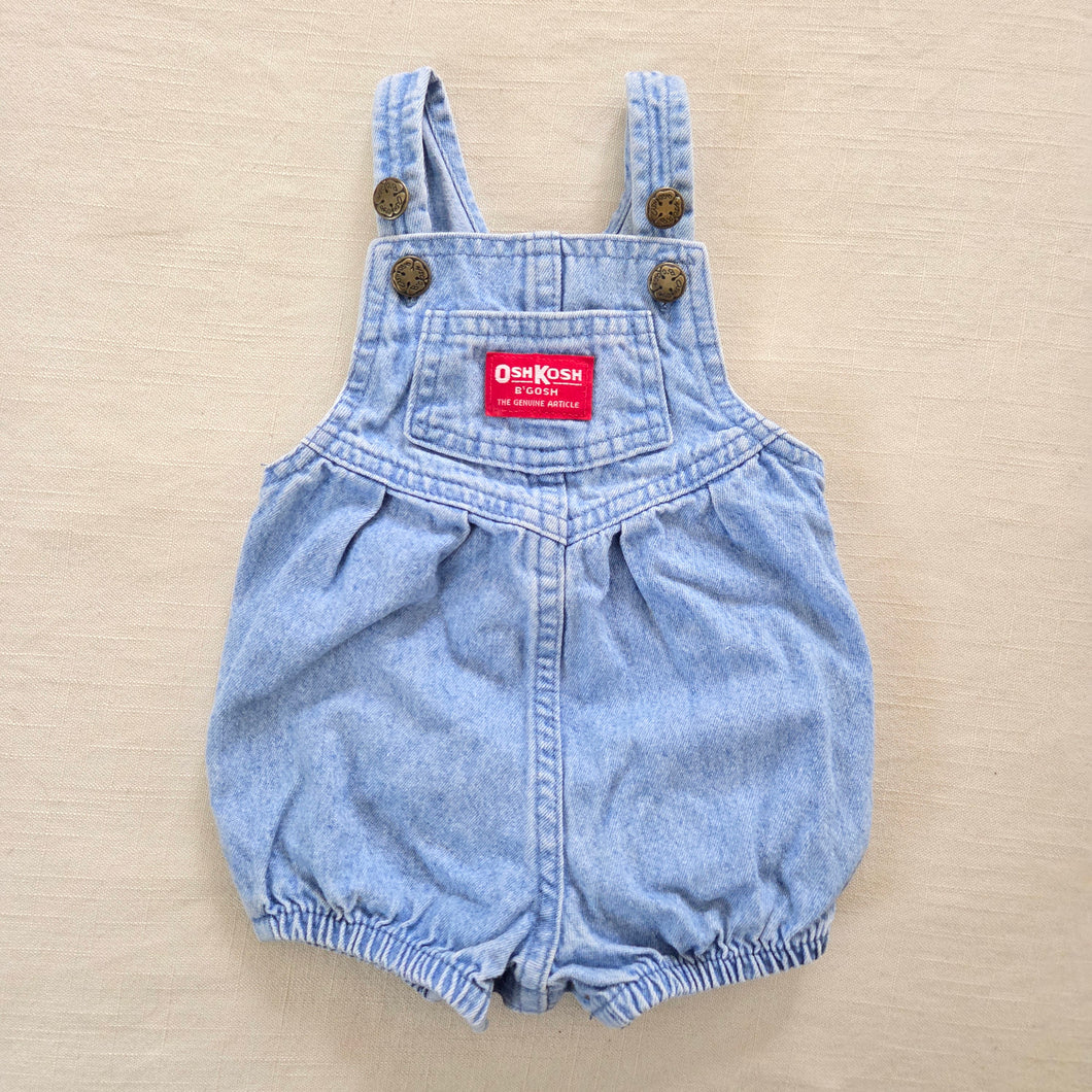 Vintage Oshkosh Blue Denim Bubble 3-6 months
