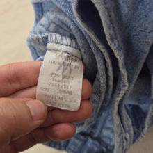 Load image into Gallery viewer, Vintage Oshkosh Blue Denim Bubble 3-6 months

