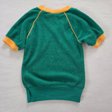 Load image into Gallery viewer, Vintage Green/Yellow Terrycloth Shirt 3t/4t slim
