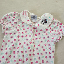 Load image into Gallery viewer, Vintage Baby Minnie Floral Romper 12 months

